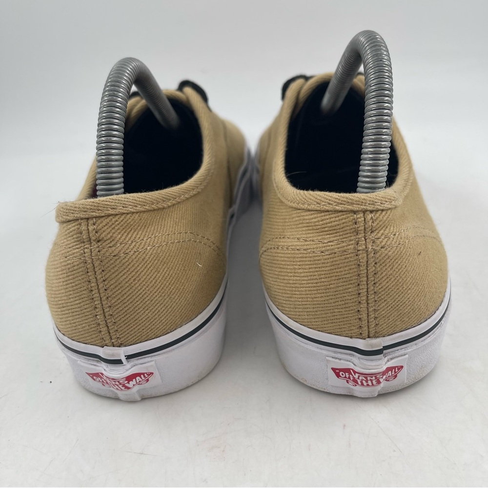 👞Vans Unisex Off the Wall Tan w/ Black Red Lumberjack Interior Shoe - W/10-M/8.5 - Picture 4 of 14